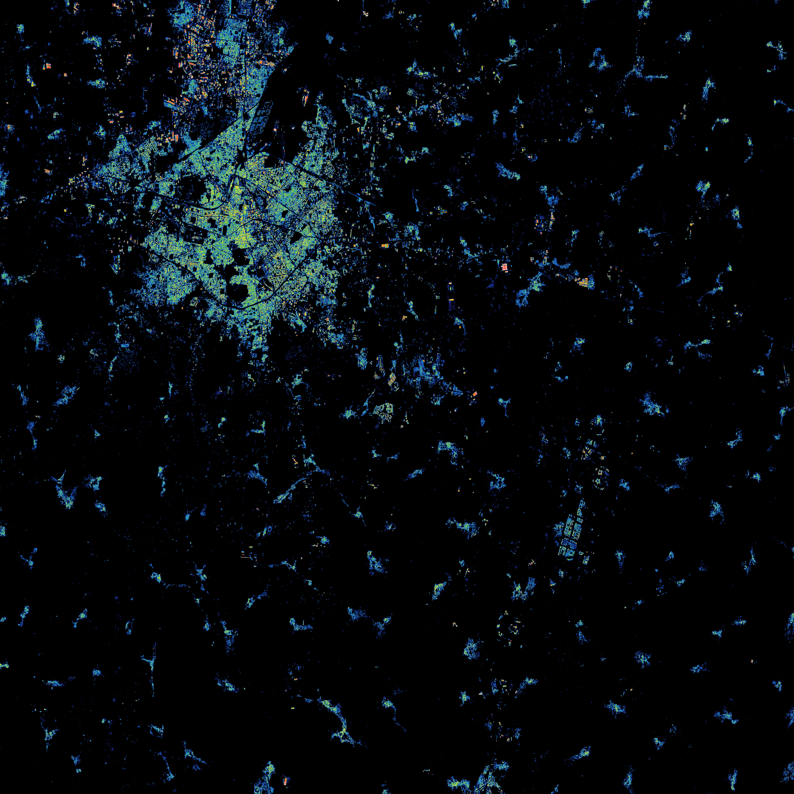 Greater Raipur Building Presence 2016